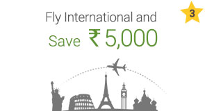 Fly International and Save Rs. 5,000
