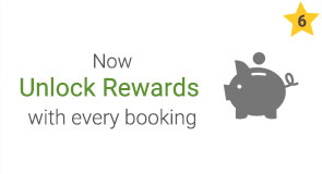 Unlock Rewards with every booking