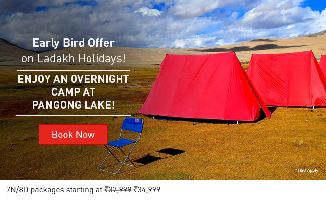 Early Bird Offer on Ladakh Holidays!