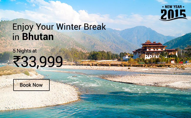 Celebrate your Winter Break in Bhutan, 5 Nights starting Rs. 33,990