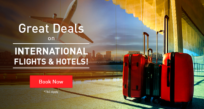 Great Deals on International Flights & Hotels