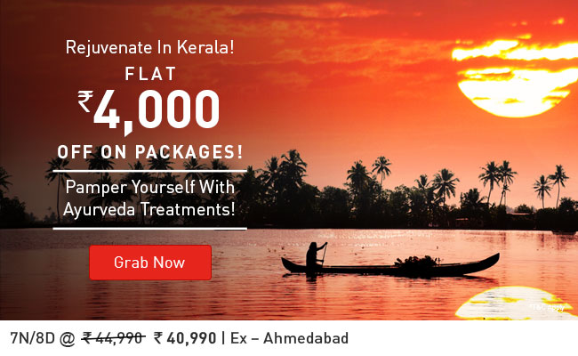 Rejuvenate In Kerala! Flat Rs. 4,000 Off on packages!