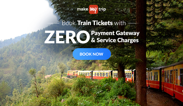 Book Train Tickets with ZERO Payment Gateway & Service Charges