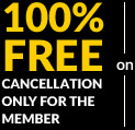 100% FREE Cancellation Only For the Member